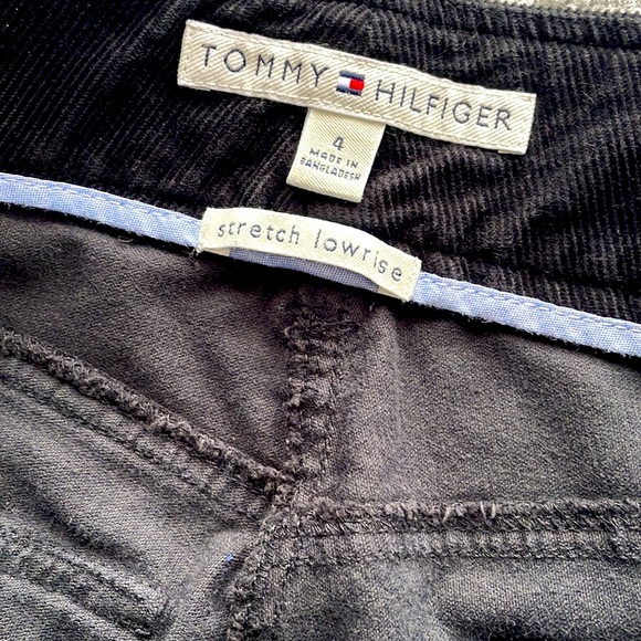 Tommy Hilfiger Black Corduroy Jeans - Picture 3 of 14